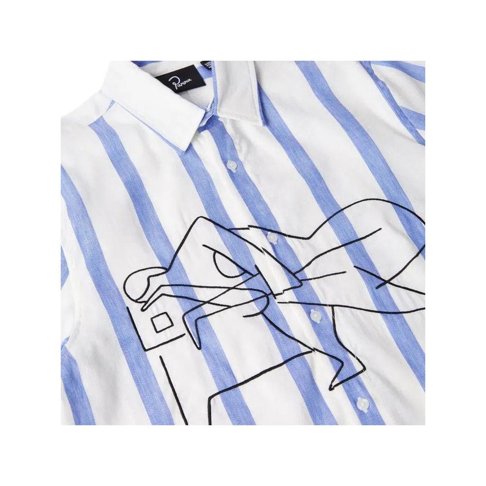 Рубашки на пуговицах Parra Sleep Now Short-Sleeve Shirt 'Blue' 3