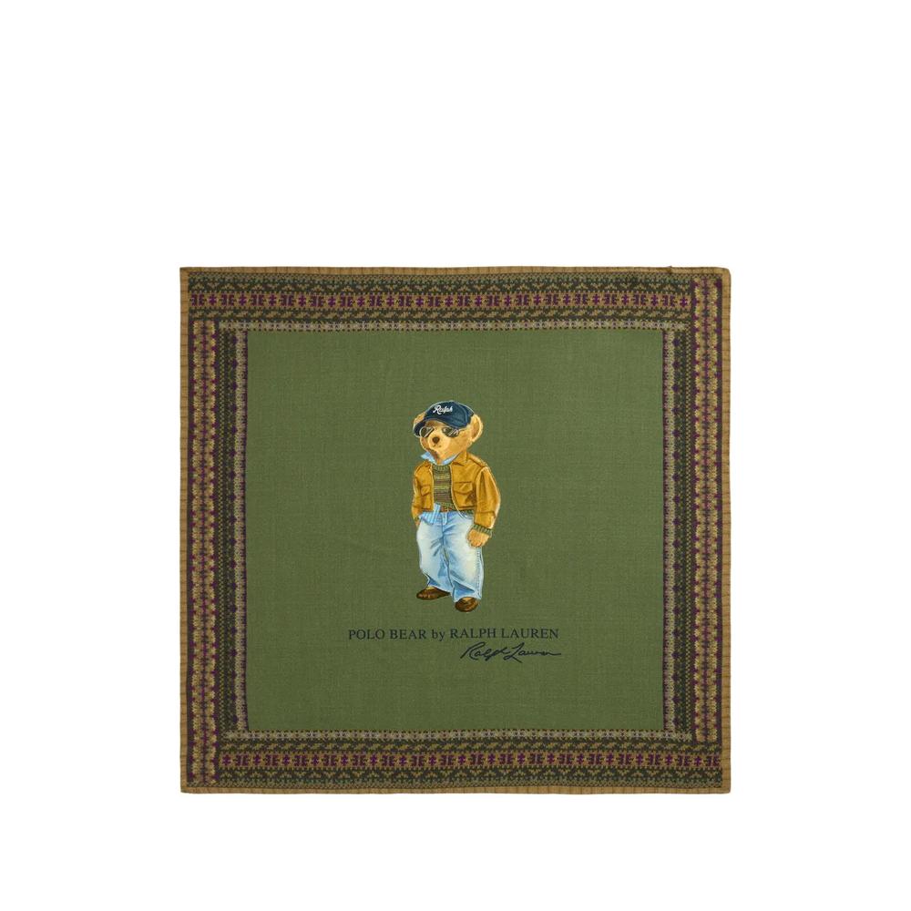 Шерстяной шарф Polo Bear 1