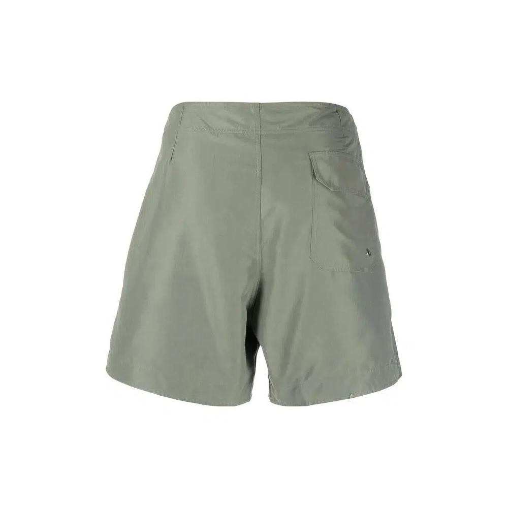 Плавки Palm Angels Monogram Swimshort 'Военный/Белый' 2