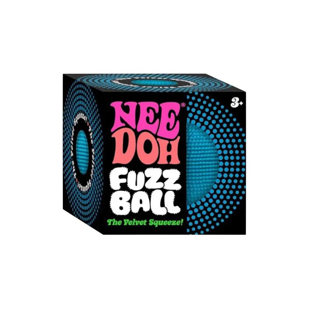 Игрушки и наборы для игр NeeDoh Fuzzball Squishy Fidget Toy 'Blue' 1