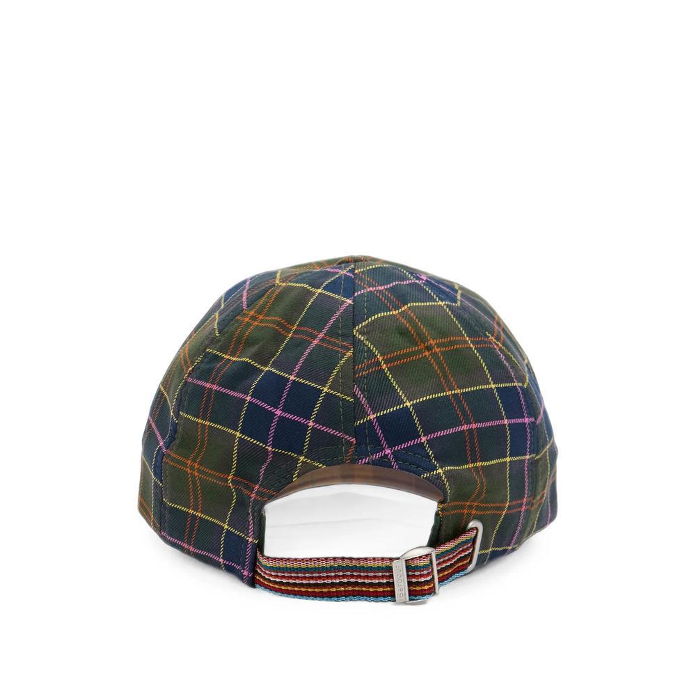 x Paul Smith tartan-pattern baseball cap 2