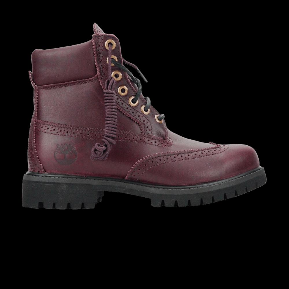Ботинки Timberland 6 Inch Premium Brogue 'Burgundy' 1