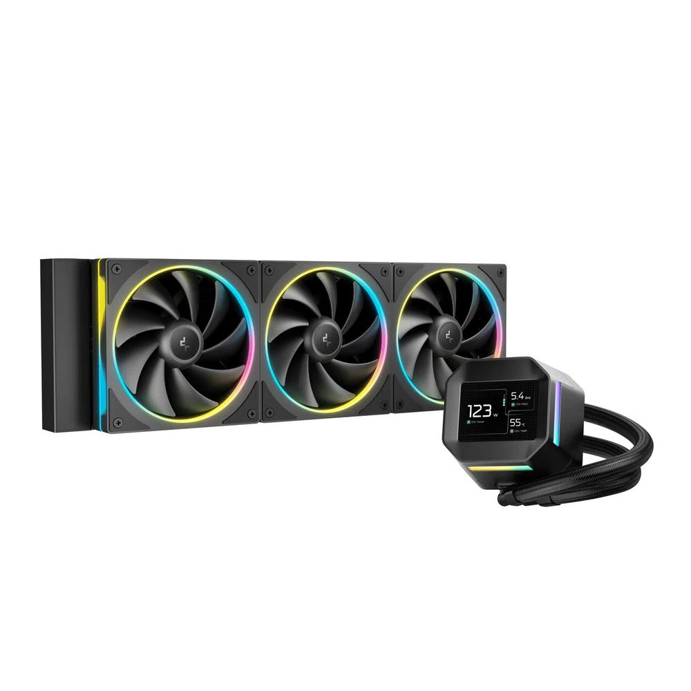 DEEPCOOL LM360 360mm ARGB система жидкостного охлаждения — Black 1