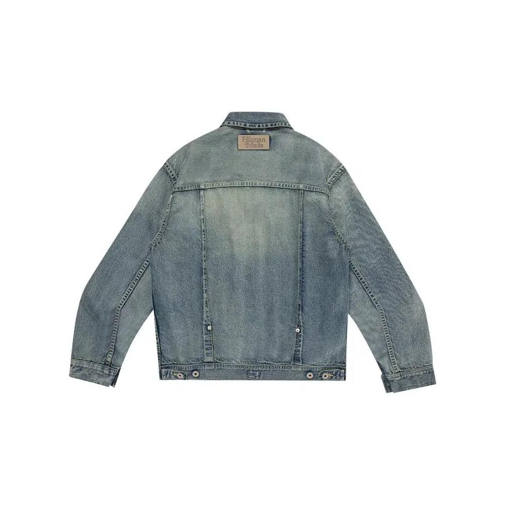 Джинсовые куртки Human Made Denim Work Jacket 'Индиго' 2