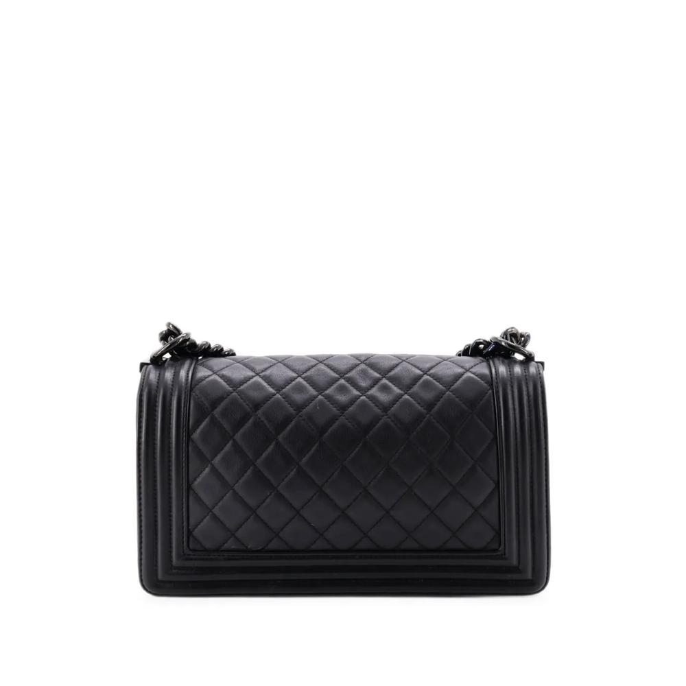 Сумка на плечо So Black Boy Flap Bag Quilted Lambskin Old среднего размера 2