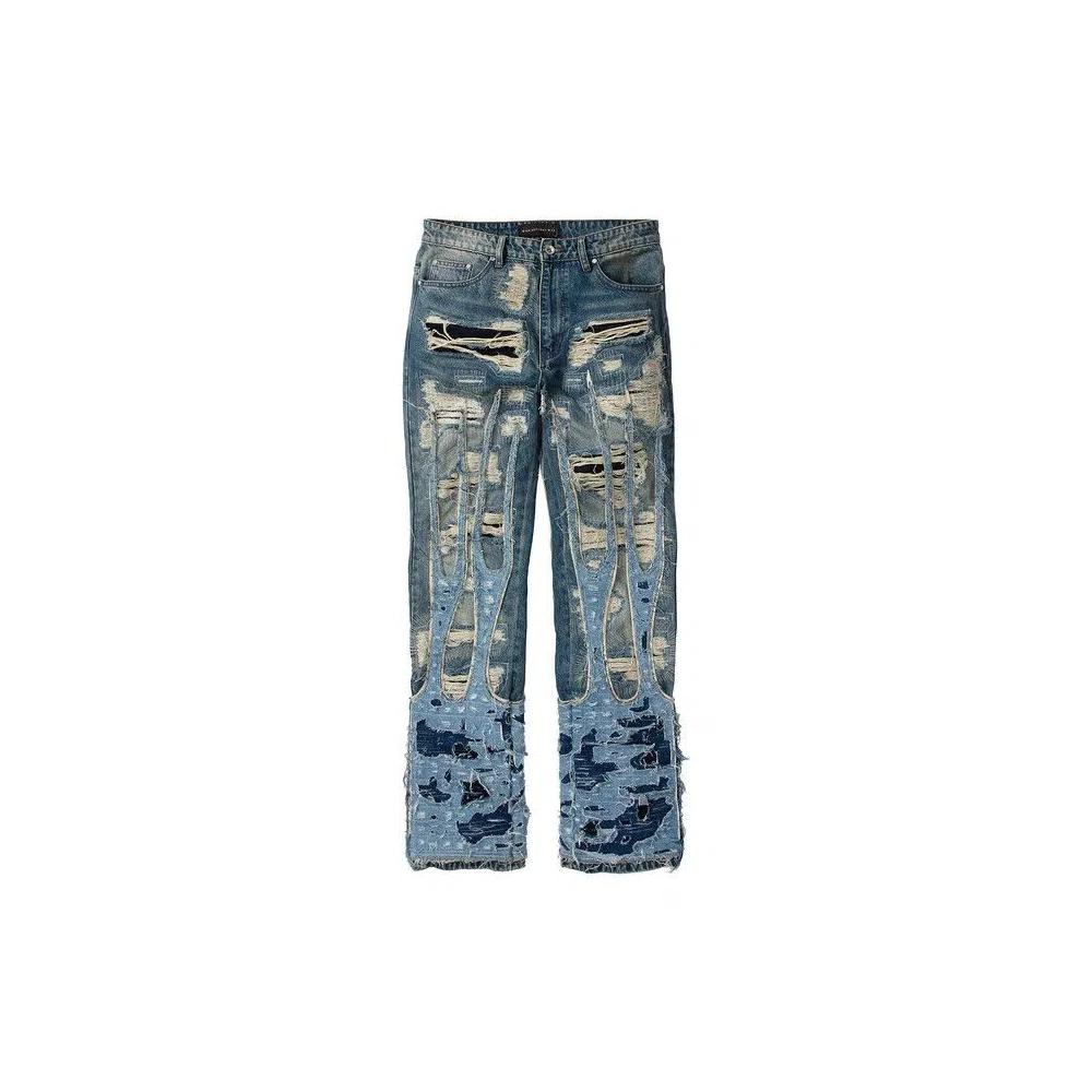 Джинсы Who Decides War Flame Boro Denim 'Denim' 1