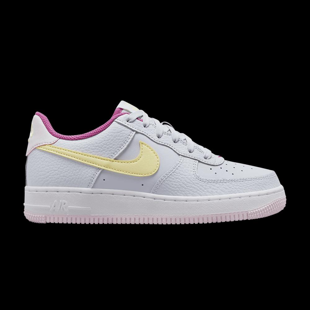 Кроссовки Nike Air Force 1 GS 'Grey Citron Fuchsia' 1