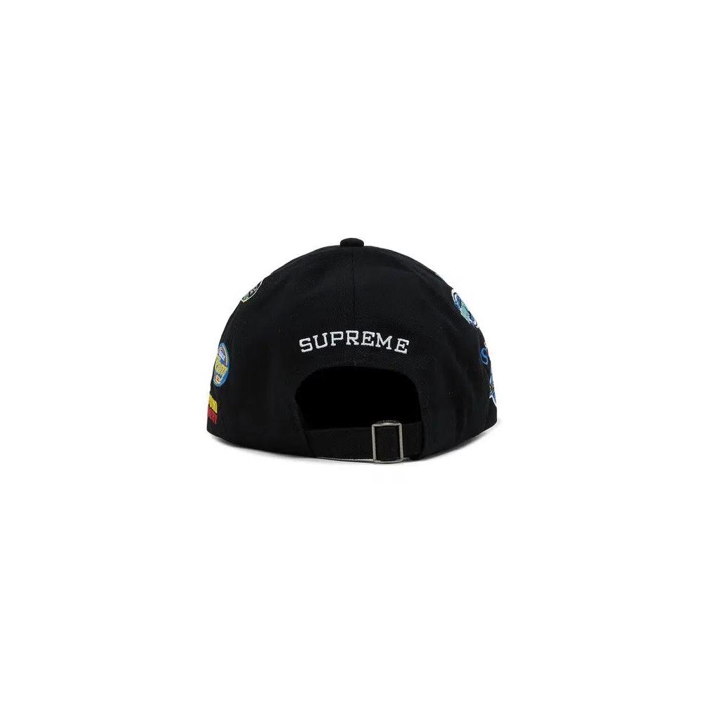 Кепки Supreme Sponsors 6-Panel «Black» 4