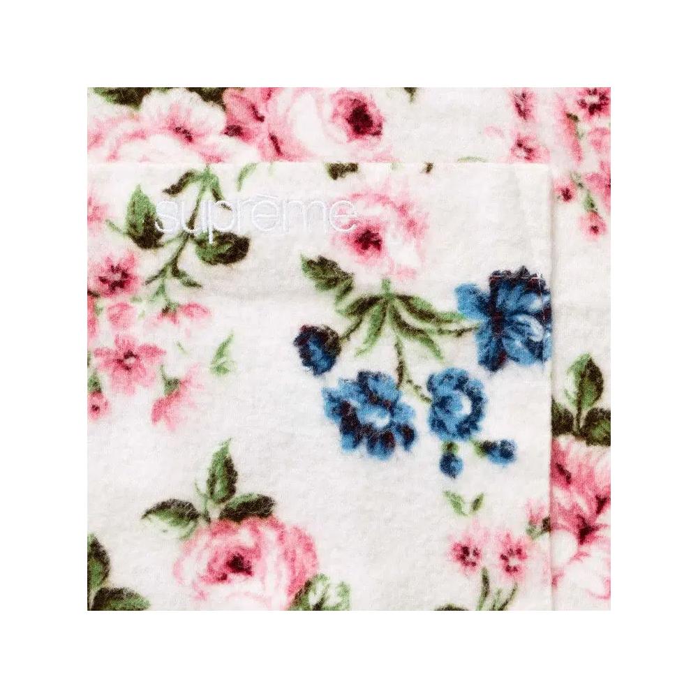 Фланелевые рубашки Supreme Floral Flannel Shirt 'White' 2