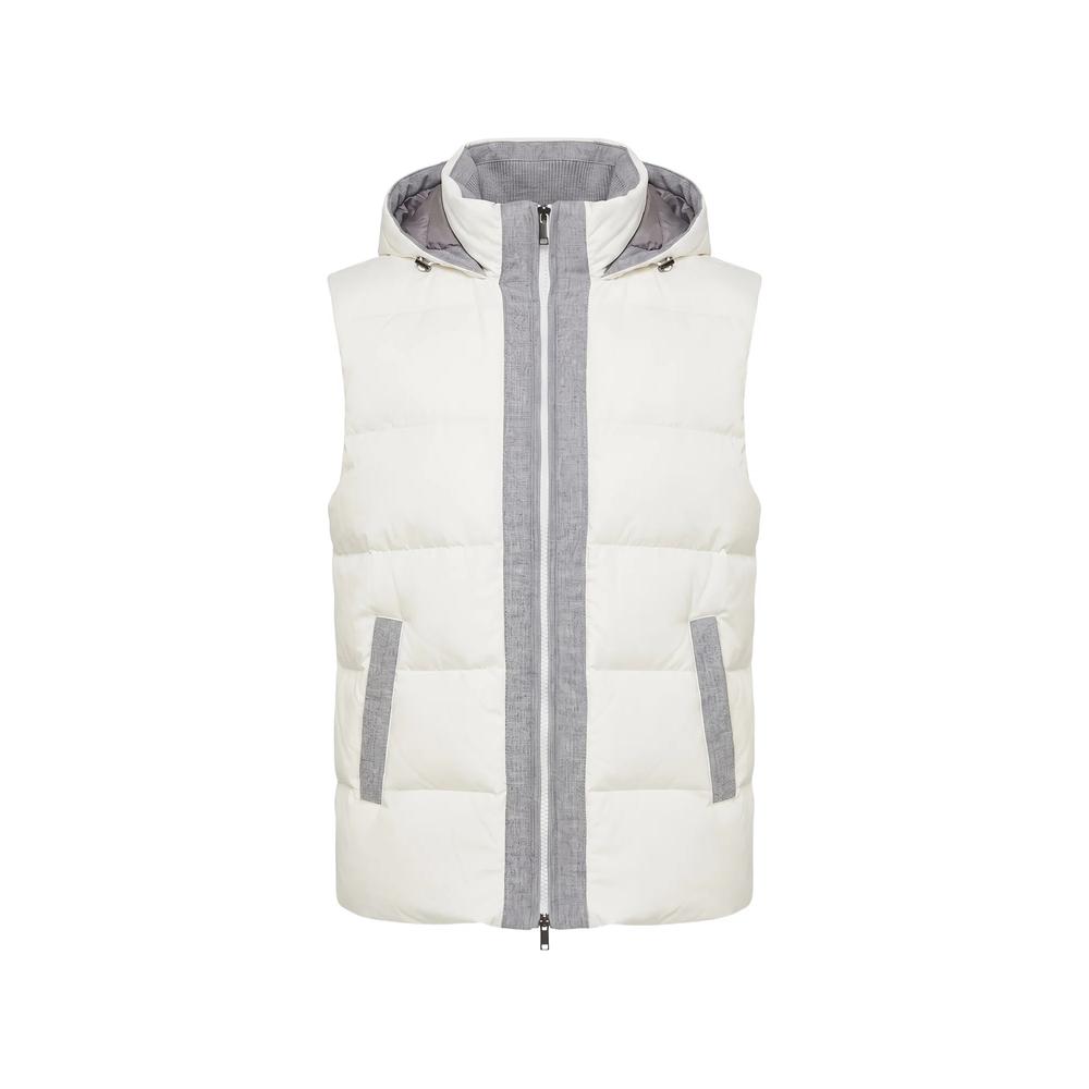 quilted hooded gilet 1