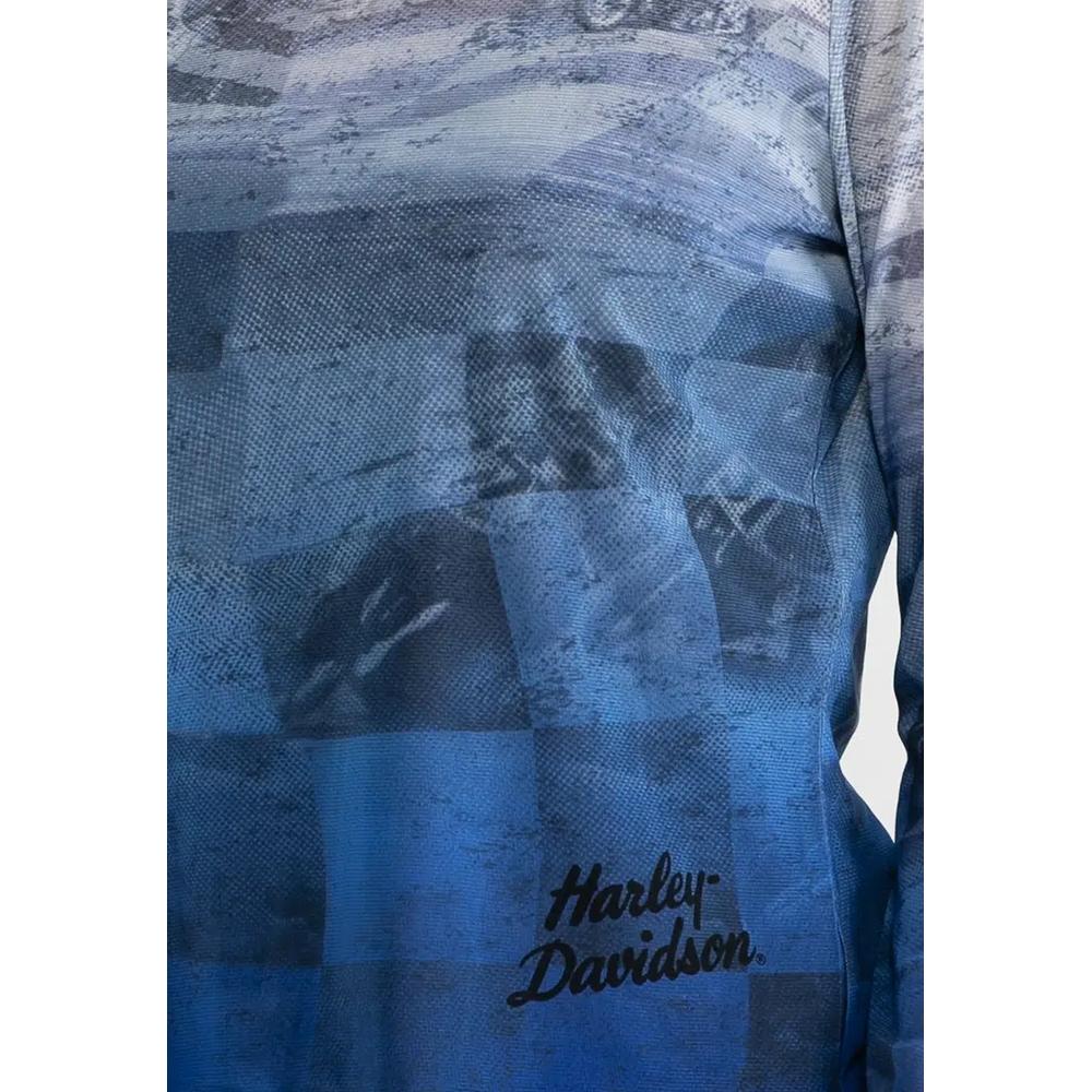 Топ Harley-Davidson Cool Blue Mesh 3