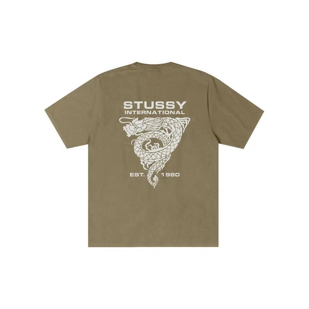 Футболки Stussy Dragon Tee 'Army' 2