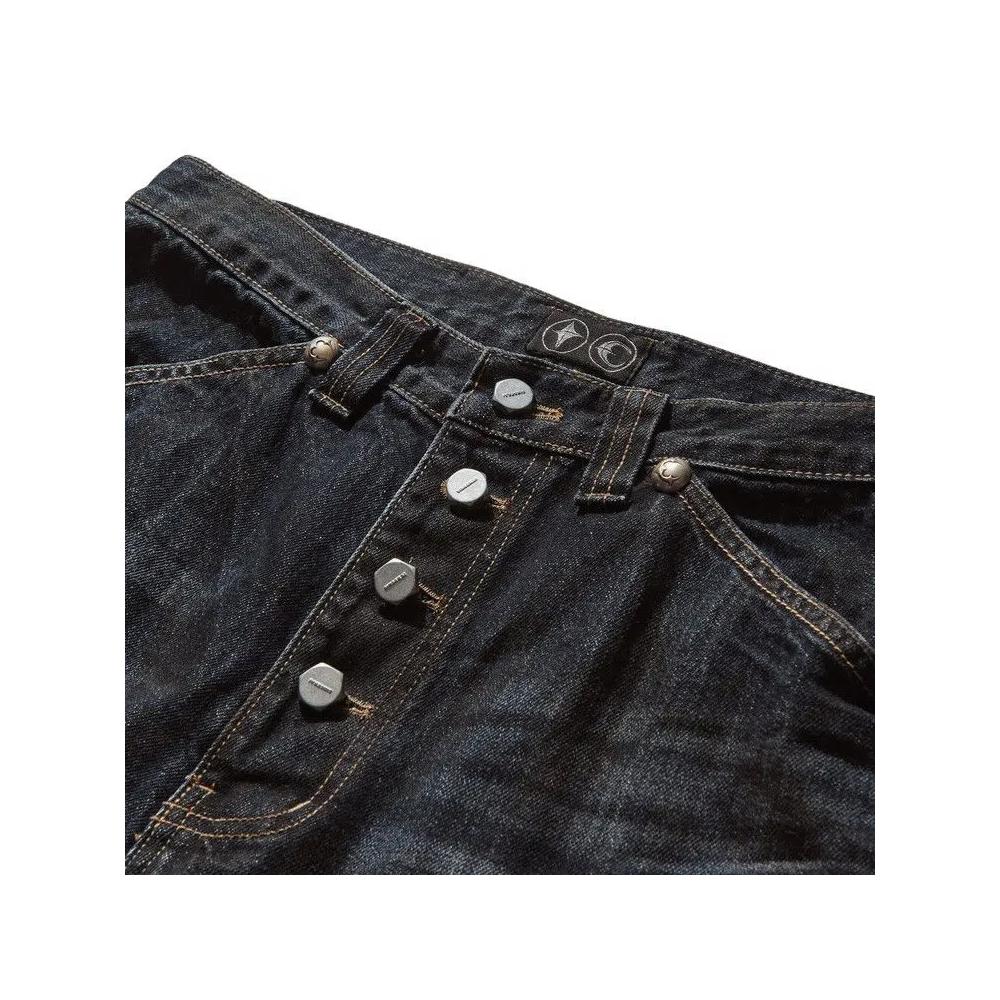 Джинсы Thug Club Burn Down Denim Pants 'Синий' 3