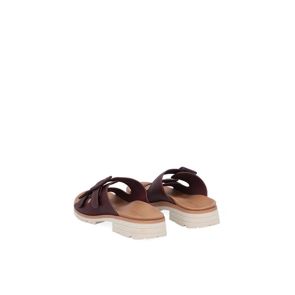 Бордовые балетки Evie Easy Slip 4