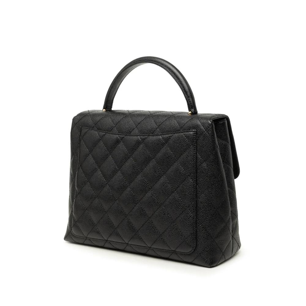2000-2002 Jumbo Quilted Caviar Kelly Flap handbag 3