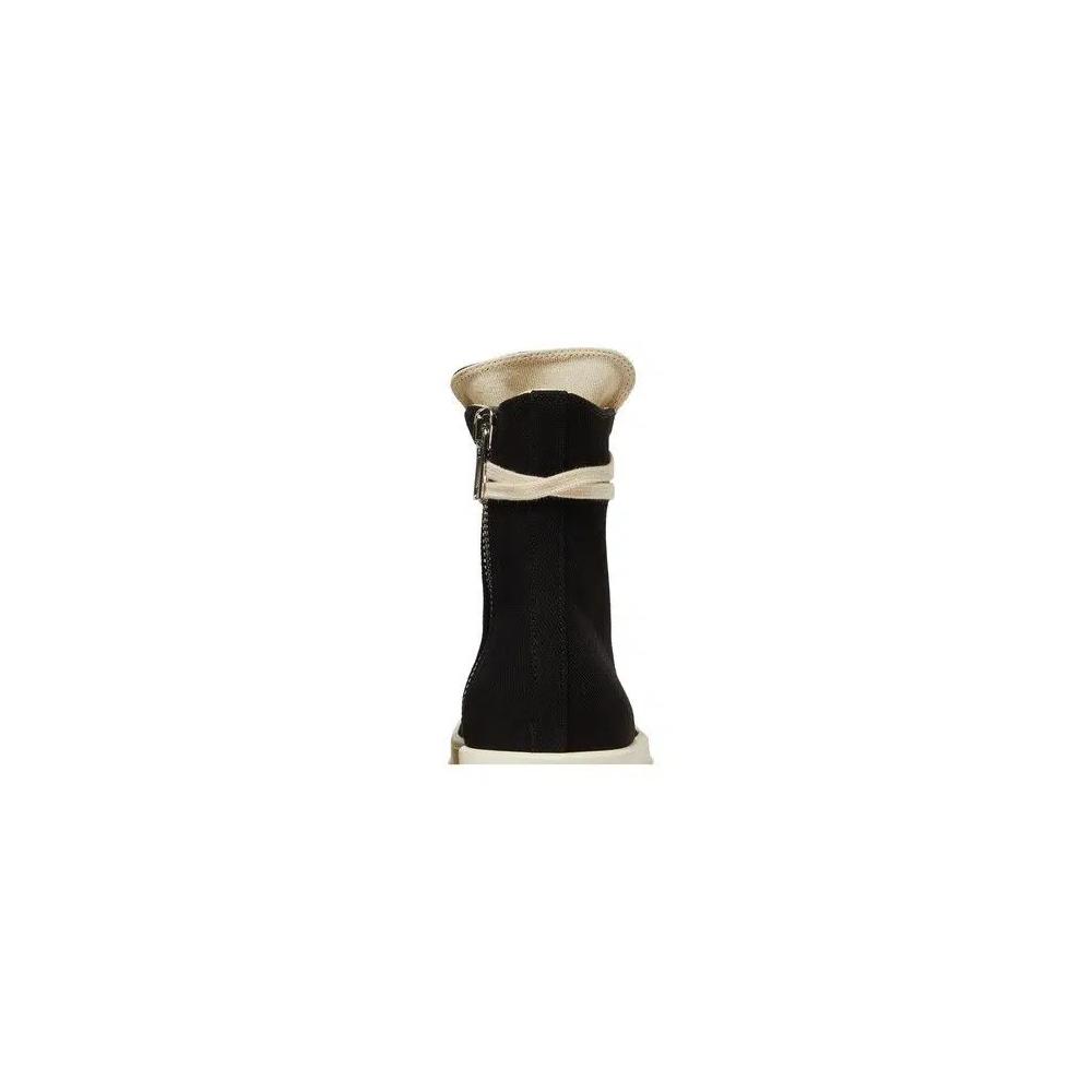 Кроссовки Rick Owens Wmns DRKSHDW Strobe Cotton Denim High 'Black Milk' 7