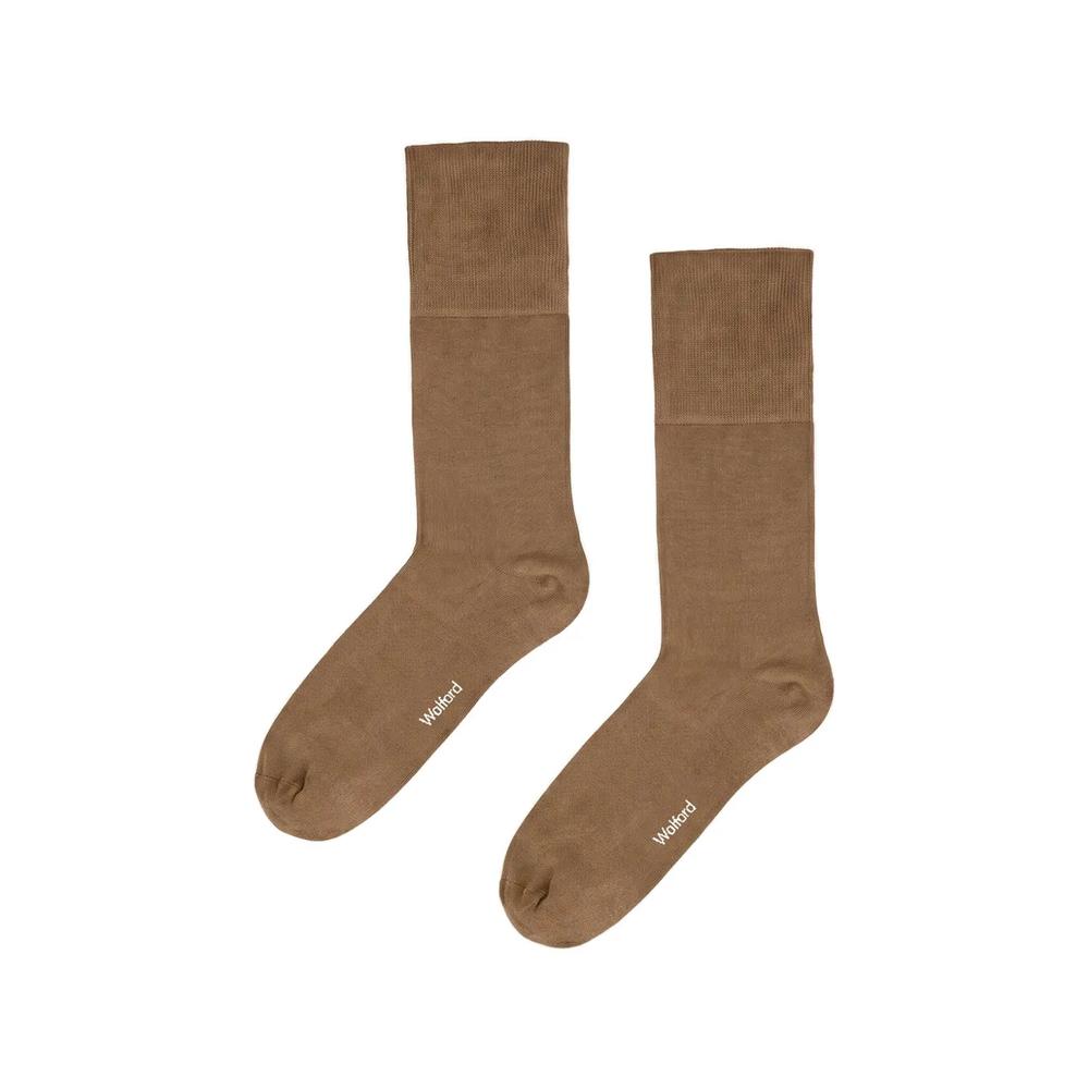 ribbed-knit mid-calf socks 1