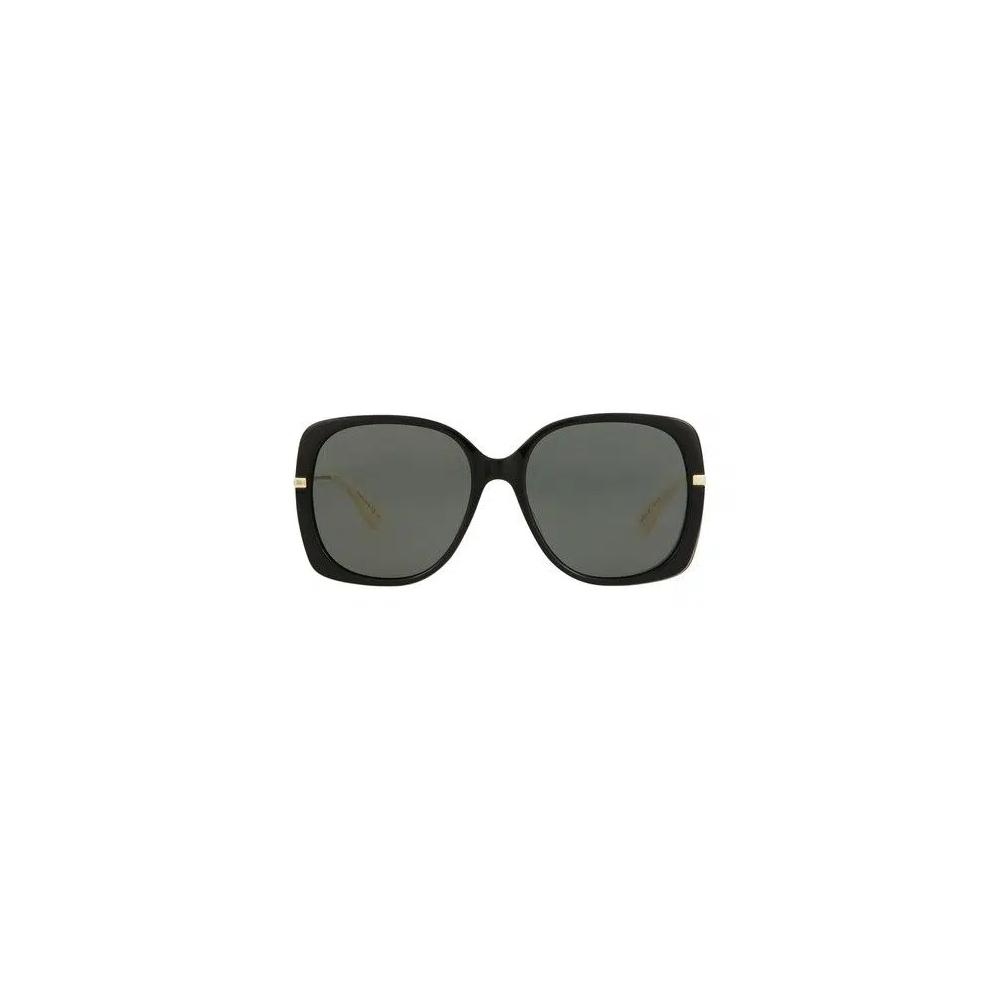 Очки солнцезащитные Gucci Square Frame 'Black/Gold/Grey' 1