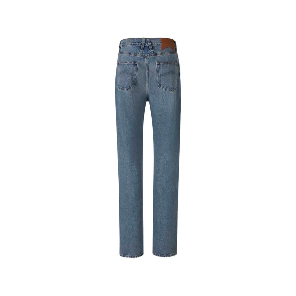 logo-embroidered straight-leg jeans 2