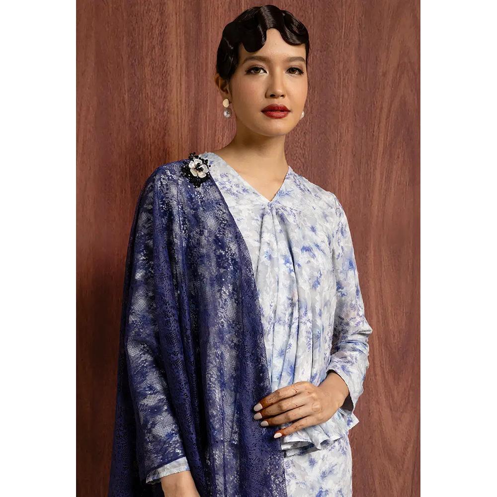 КОМПЛЕКТ ARINA KEBAYA С ШАЛЬЮ 3