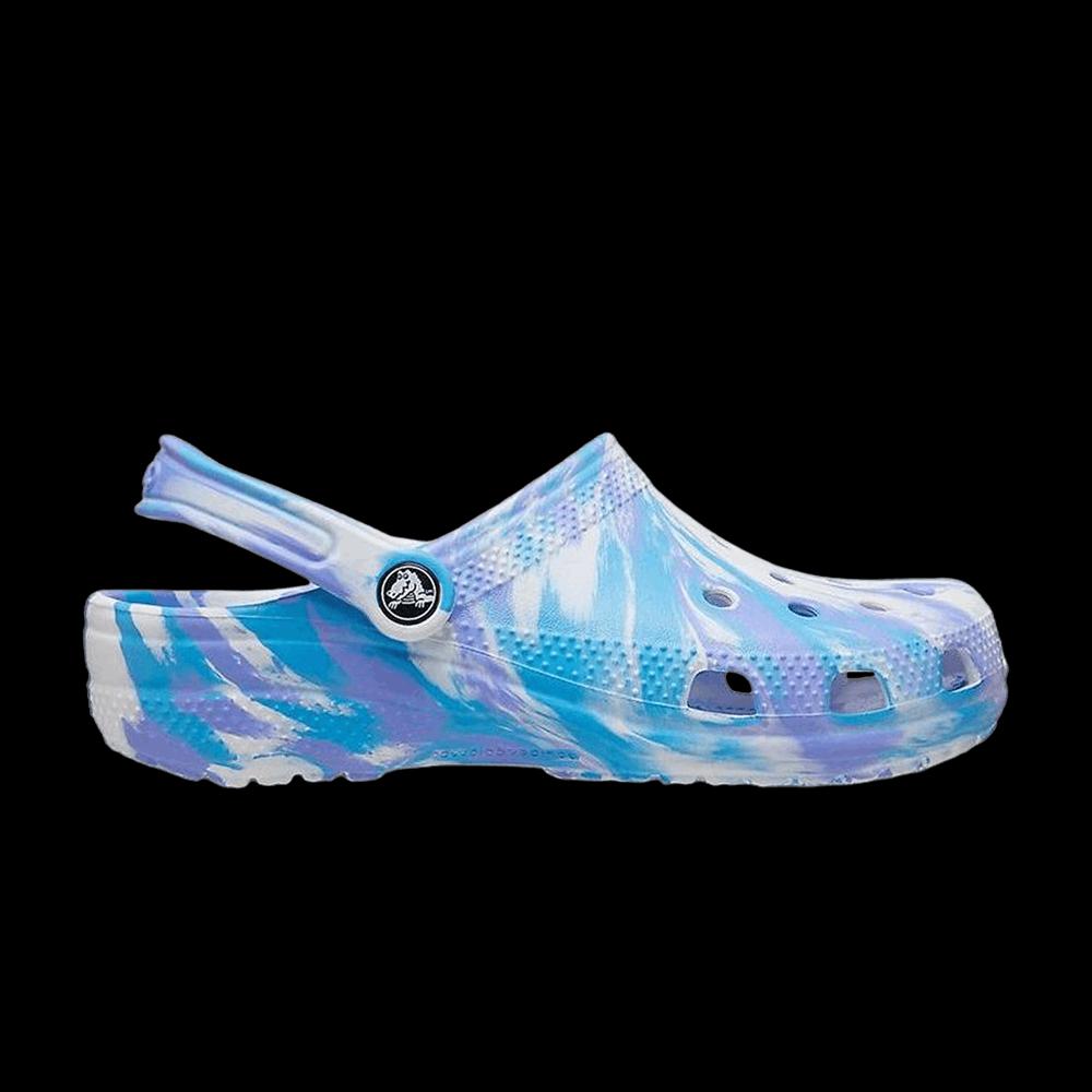 Кроссовки Crocs Classic Clog «Marbled Blue» 1
