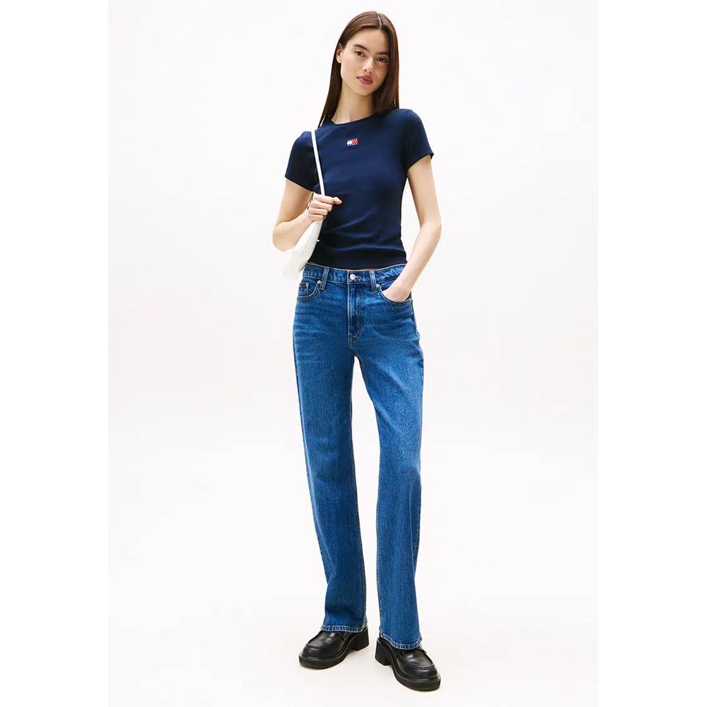 Футболка Slim Badge Rib - Tommy Jeans 4
