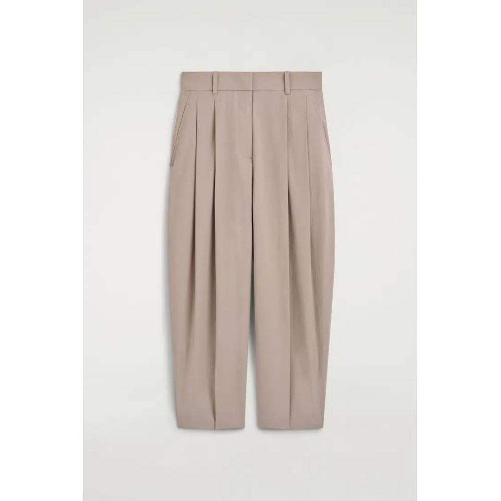 Хлопковые брюки прямого кроя TAILORED 6