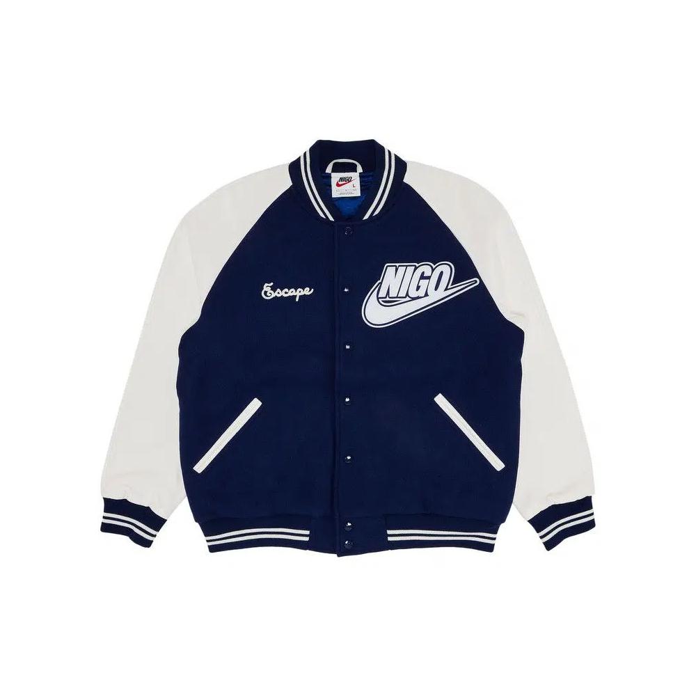 Варсити-куртки Nike x Nigo NRG Varsity Jacket 'Navy' 1