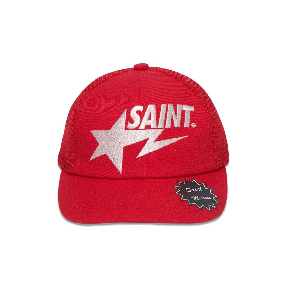 Кепки Saint Michael x BAPE Mesh Cap 'Red' 1