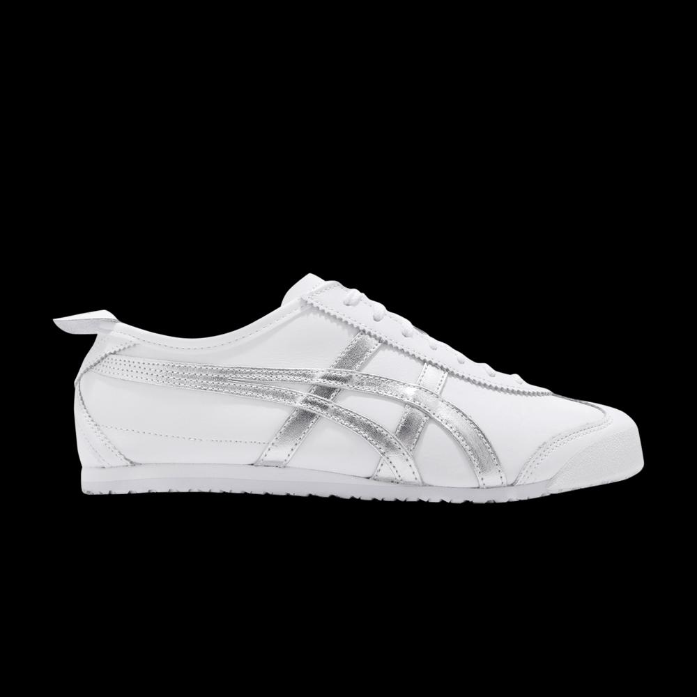 Кроссовки Onitsuka Tiger Mexico 66 «Белый серебристый» 1