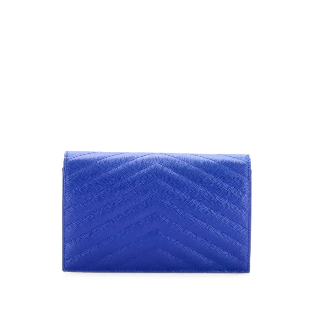 Classic Monogram Wallet on Chain Matelasse Chevron Leather Small crossbody bag 2