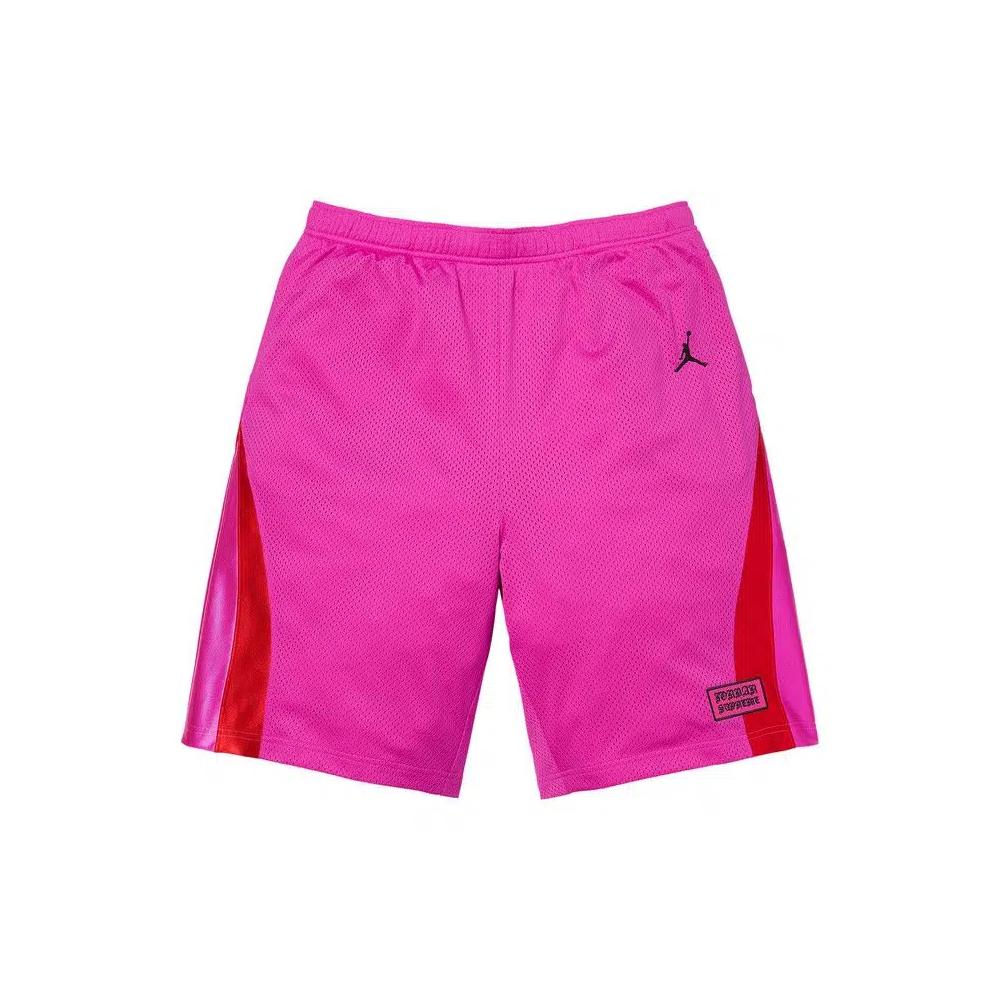 Шорты Supreme x Jordan Short 'Pink' 1