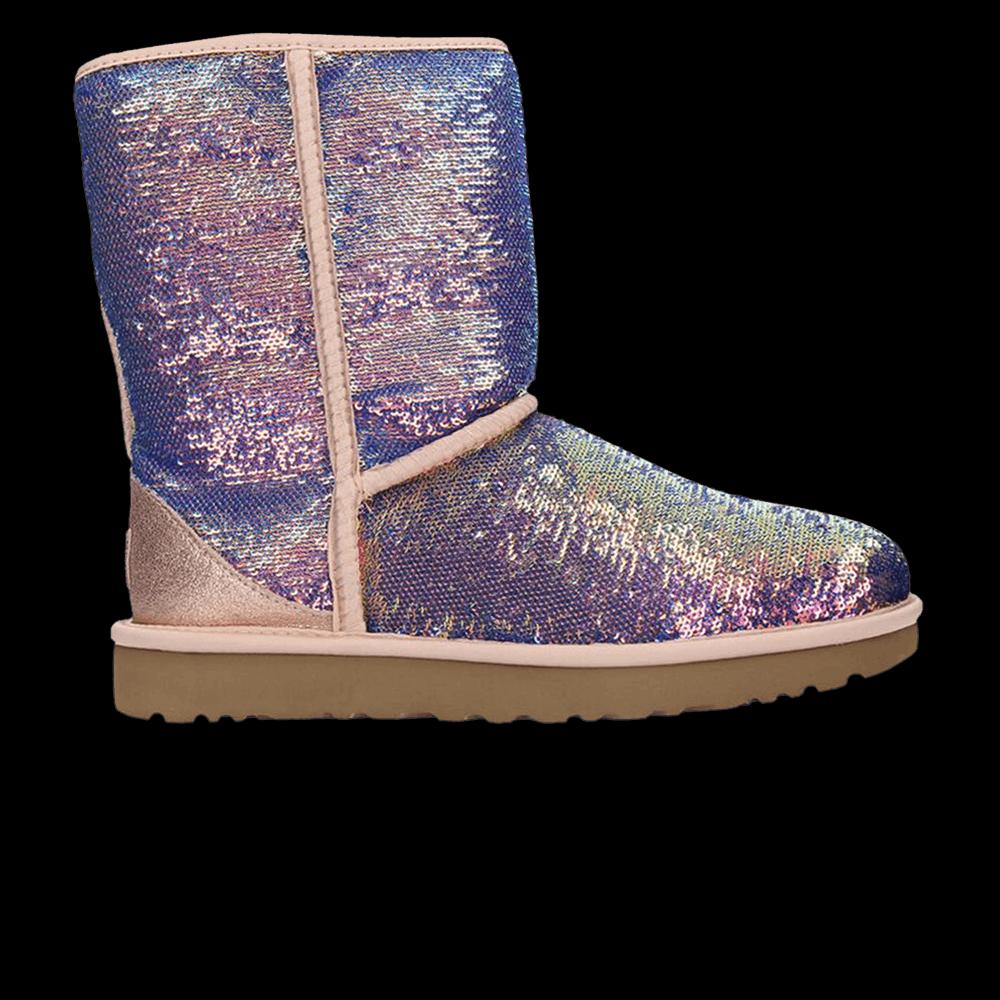 Ботинки UGG Wmns Classic Short 'Cosmos Sequin - Quartz' 1