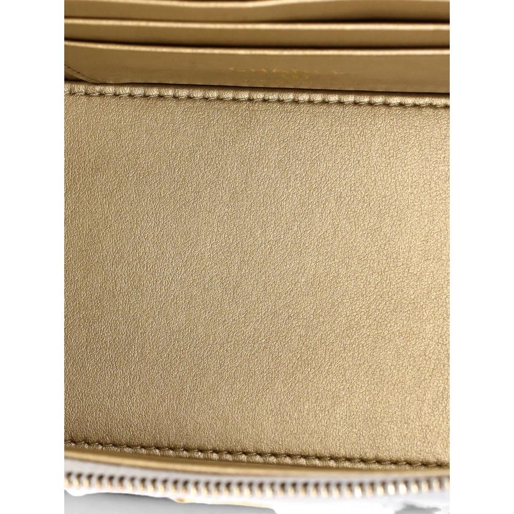 Pearl Crush Vanity Case with Chain Quilted Lambskin Small clutch bag 5
