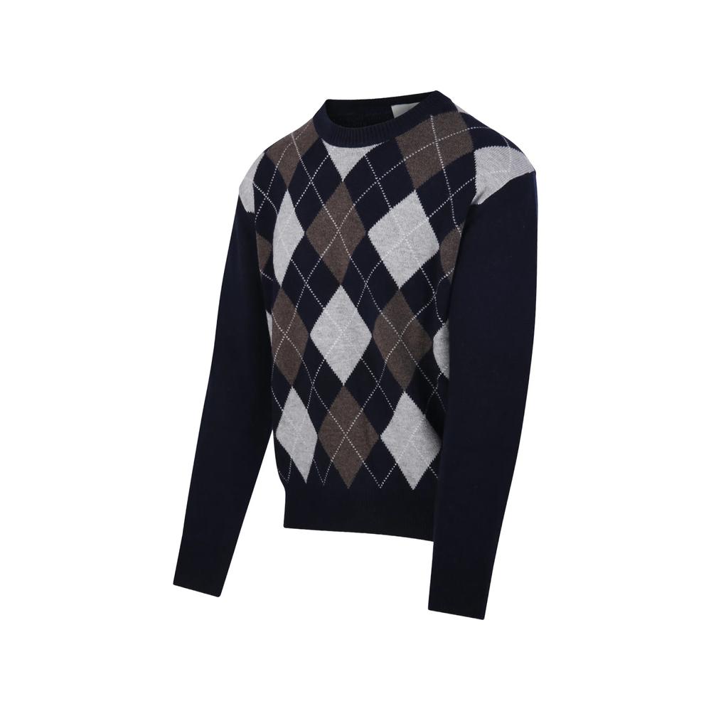 argyle-knit sweater 3