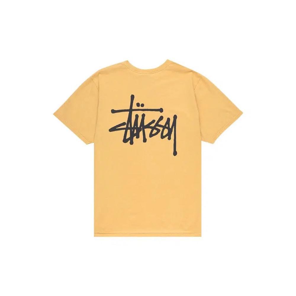 Футболки Stussy Basic Pigment Dyed T-Shirt 'Honey' 2