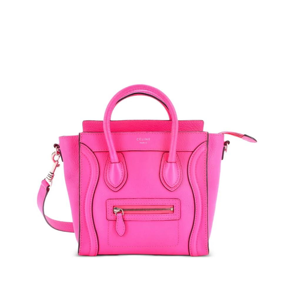 Сумка через плечо Luggage Bag Nano из зернистой кожи 1