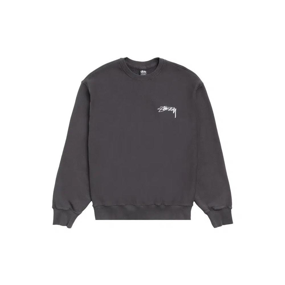 Свитера Stussy свитер Skate Stack Crew «Faded Black» 1