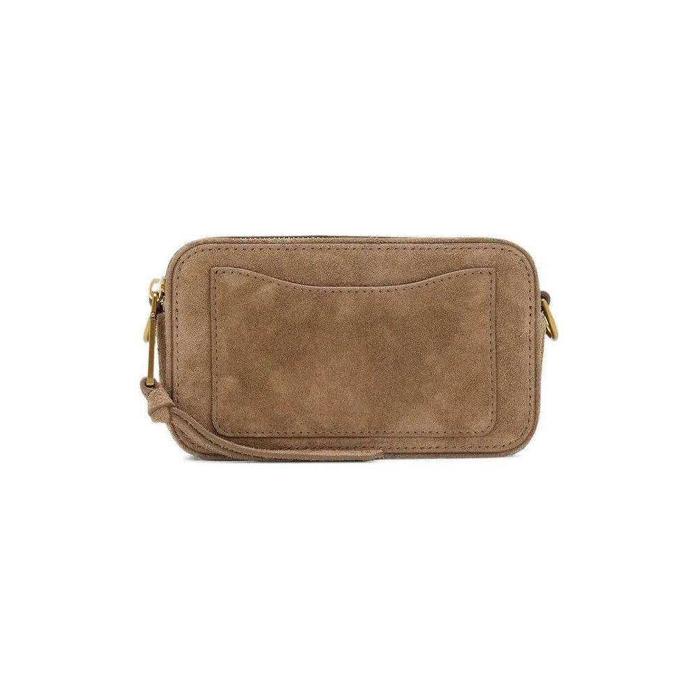 Сумки через плечо Marc Jacobs The Hairy Suede Covered Snapshot Bag 'Фундук' 2