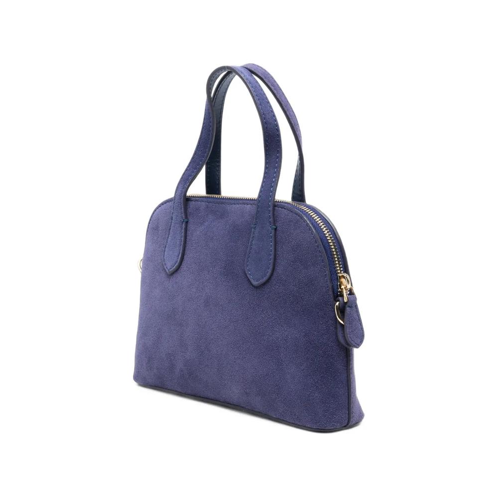 suede top-handle tote bag 3