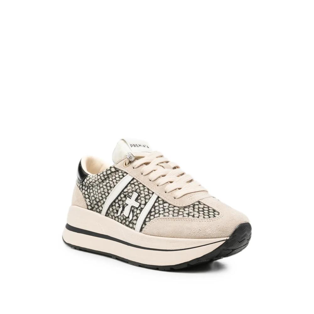 snakeskin-effect sneakers 2