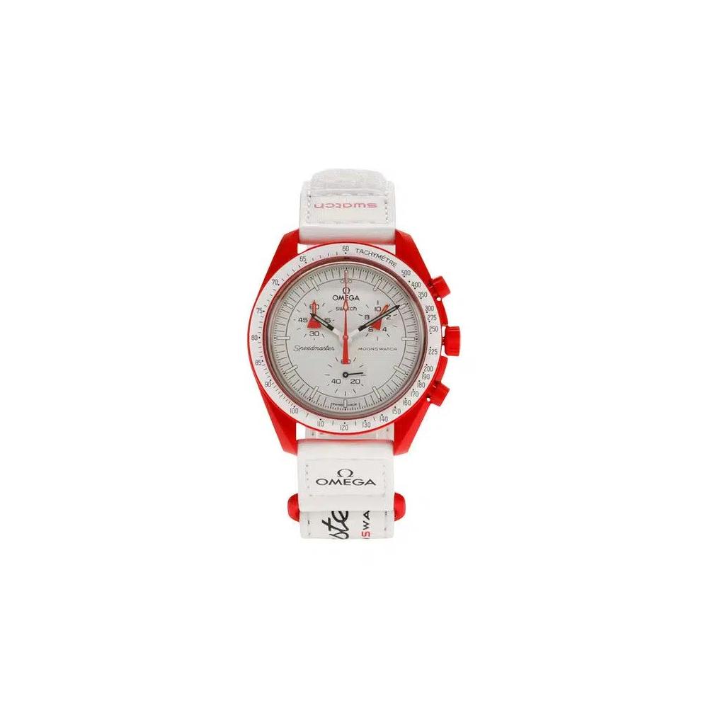 Часы Swatch x Omega Bioceramic Moon 'Mission To Mars' 1