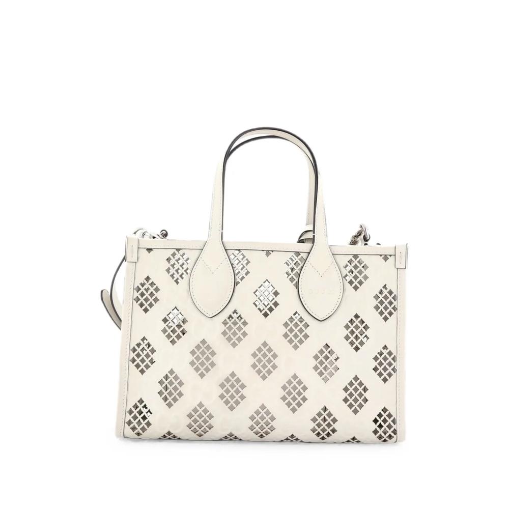 Маленькая сумка на плечо Ophidia Tote с тисненым логотипом GG 2