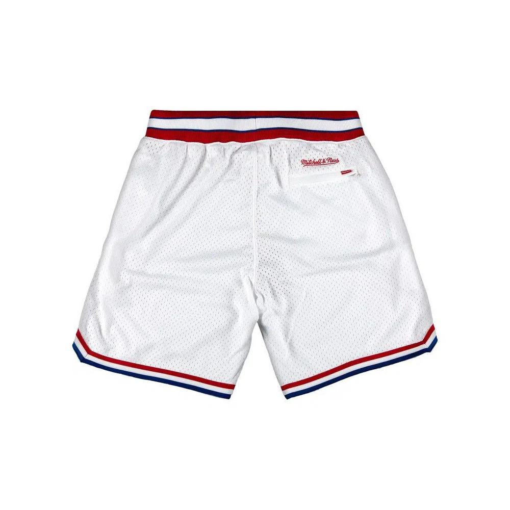 Шорты Supreme x Mitchel And Ness Basketball Short 'White' 2