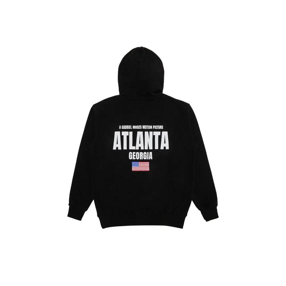 Худи GOAT Exclusive Gabriel Moses The Last Hour Zip Up Hooded Sweatshirt 'Black' 1