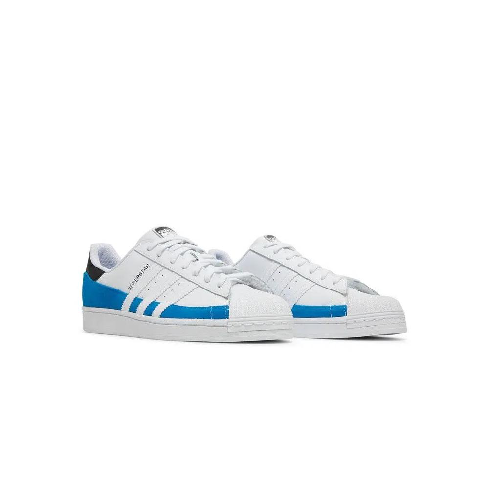 Кроссовки Adidas Superstar 'Bright Blue White' 8