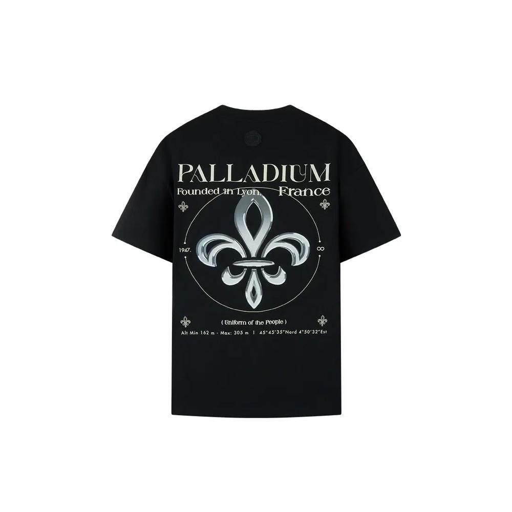 МУЖСКАЯ ХЛОПКОВАЯ ФУТБОЛКА СВОБОДНОГО ПОКРОЯ PALLADIUM LOGO 4