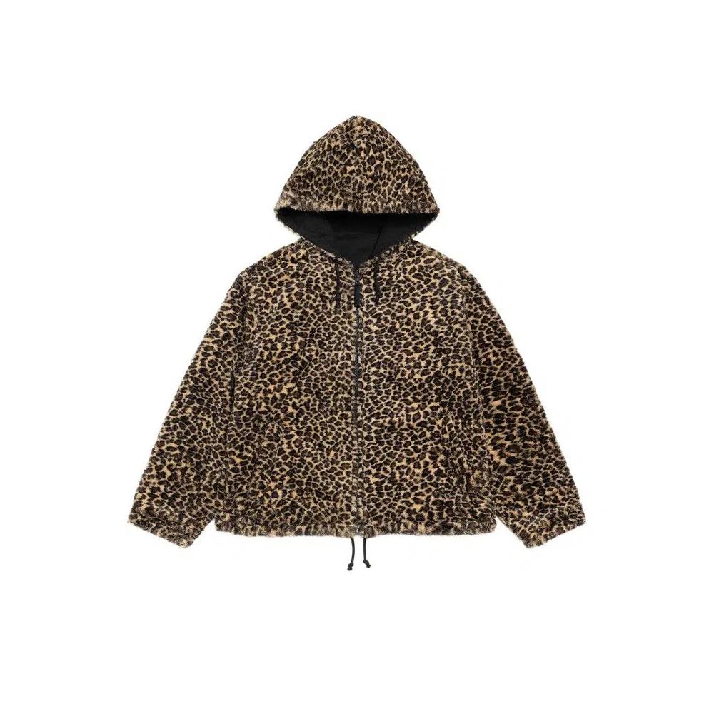 Куртки Stussy Reversible Hooded Jacket 'Leopard' 1