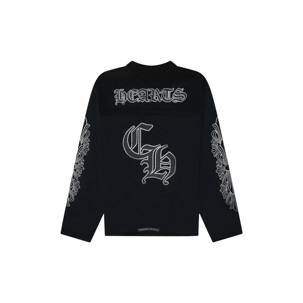 Джерси Chrome Hearts Stadium Mesh Long sleeve Jersey 'Black/Gray' 2