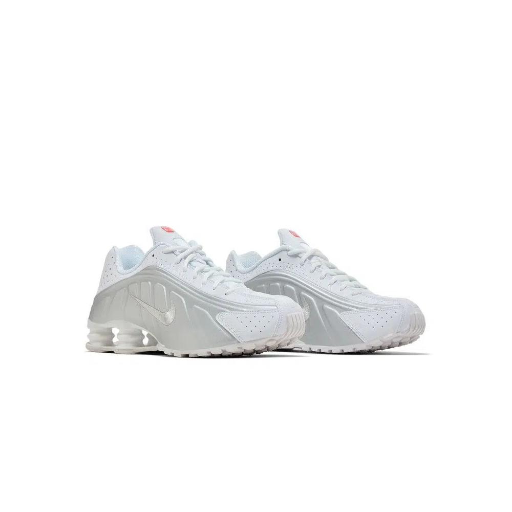 Кроссовки Nike Shox R4 'White Metallic Silver' 2024 8
